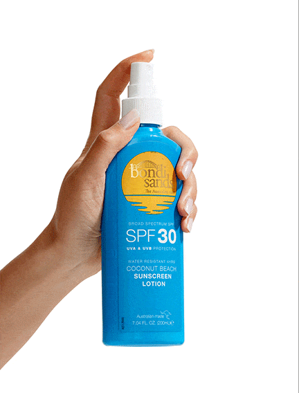 SPF 30 Sunscreen Lotion Coconut Beach Scent