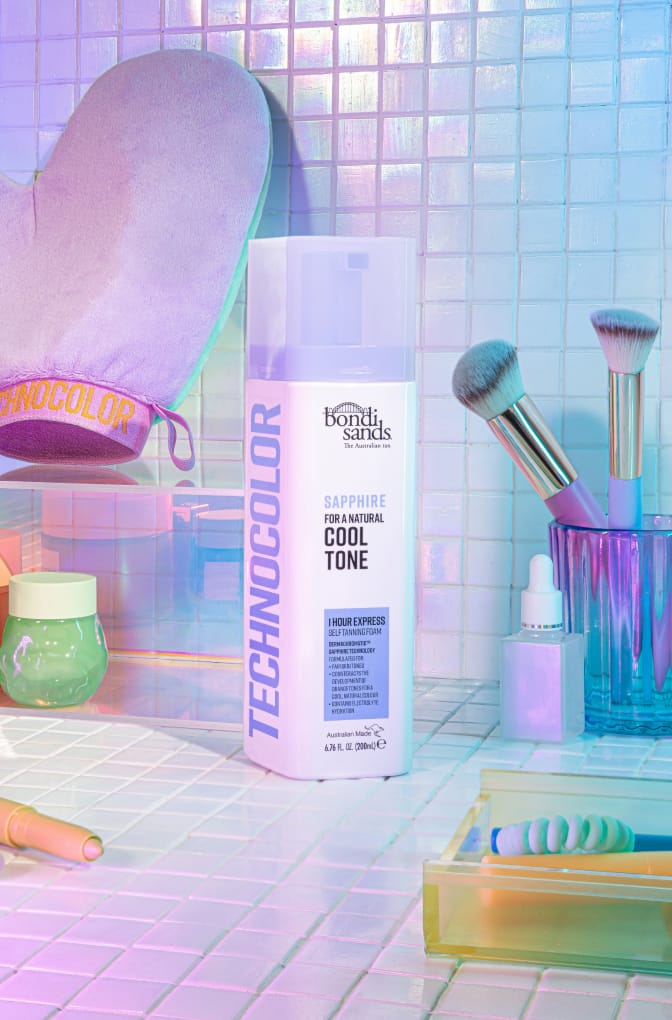 Sapphire Technocolor 1 Hour Express Self Tanning Foam