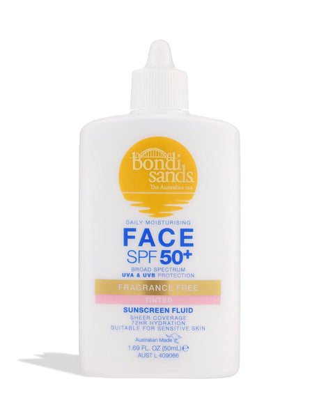 SPF 50+ Fragrance Free Tinted Face Fluid