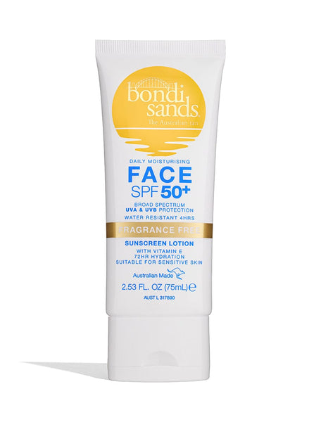 SPF 50+ Fragrance Free Face Sunscreen Lotion