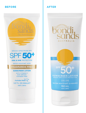 SPF 50+ Fragrance Free Body Sunscreen Lotion