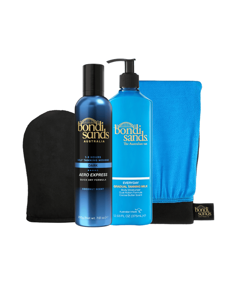 Aero Express Self Tanning Routine Bundle – Bondi Sands Australia