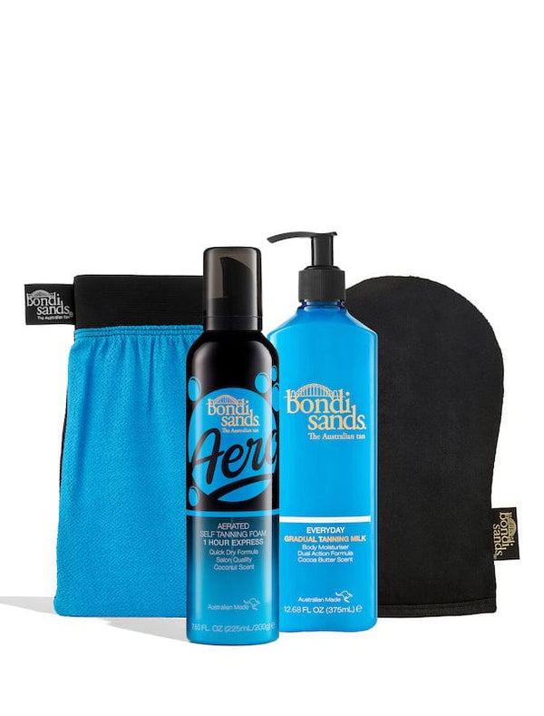 Aero 1 Hour Express Self Tanning Routine Bundle