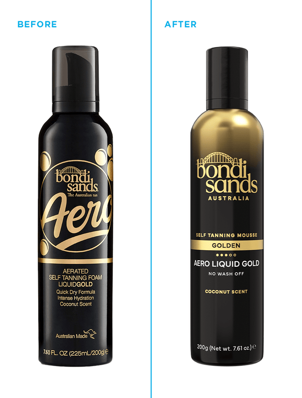 Liquid Gold Aero Self Tanning Mousse