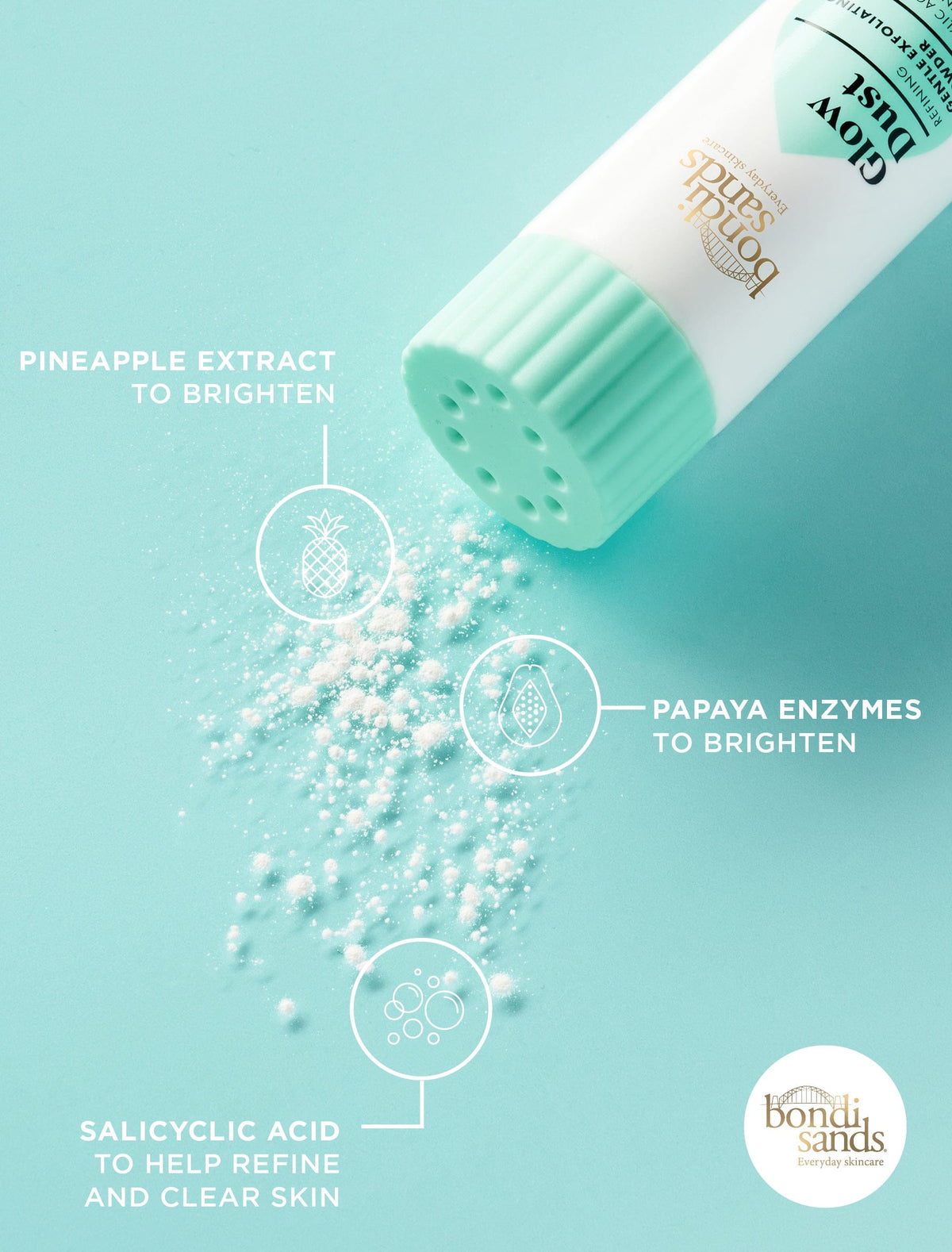 Glow Dust Exfoliating Powder Bondi Sands Australia