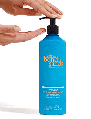 A Pump of Bondi Sands Everyday Gradual Tanning Milk With Dual Action Formula
