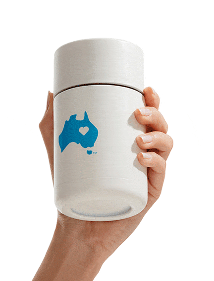 Reusable Ceramic Coffee and Water Mug