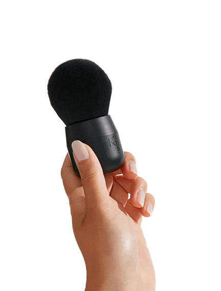 Self Tan Powder Brush With Vegan Friendly Soft Bristles for a Flawless Glow