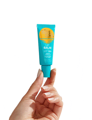 SPF 50+ Lip Balm Sweet Vanilla Gif