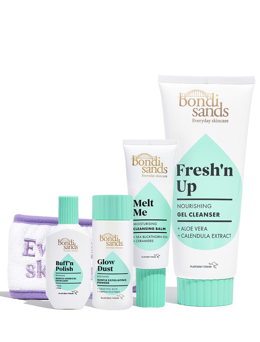 So Fresh Cleansing Bundle products With Headband, the complete cleansing routine