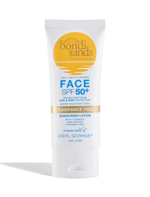 SPF 50+ Fragrance Free Face Lotion Tube