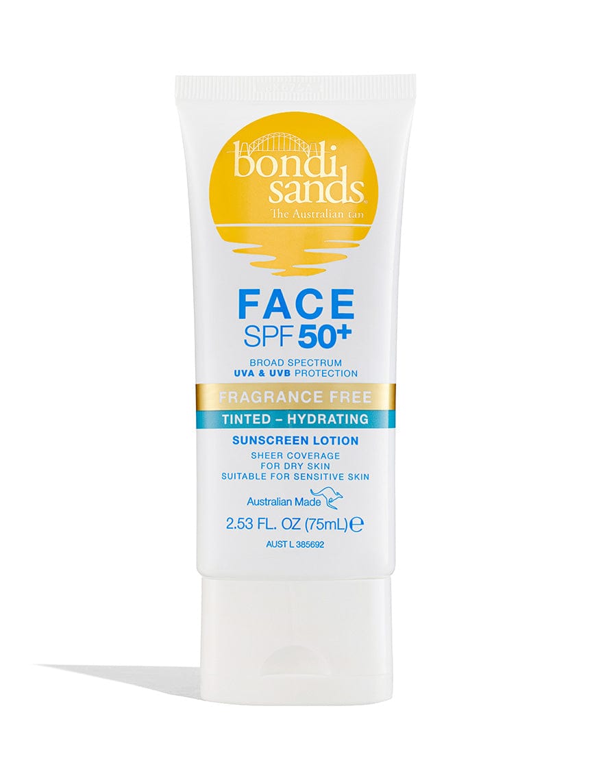 Tinted Hydrating Fragrance Free Face Lotion