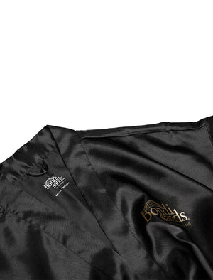 Self Tanning Robe stitching detail close up