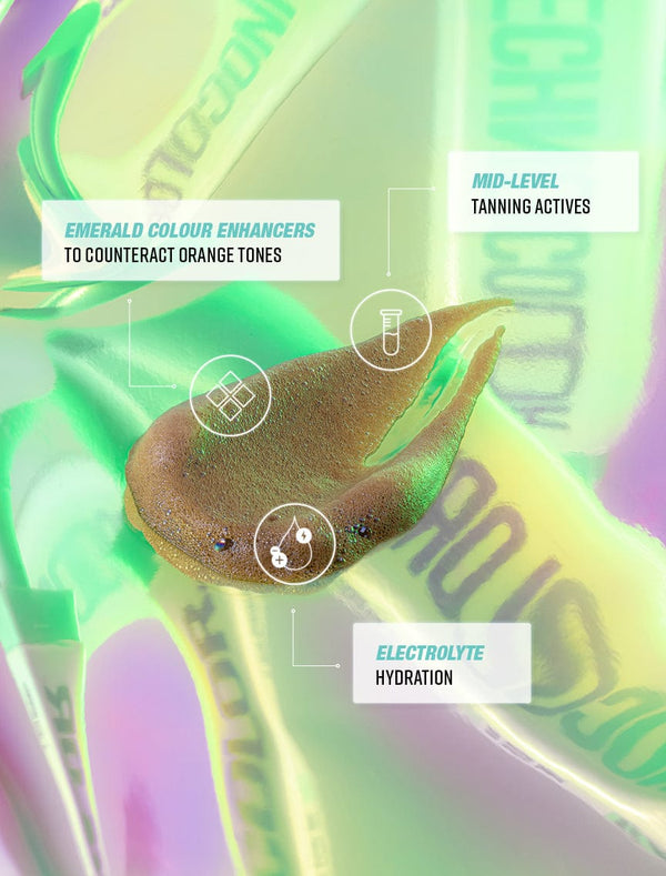 Technocolor Emerald 1 Hour Express Self Tanning Foam